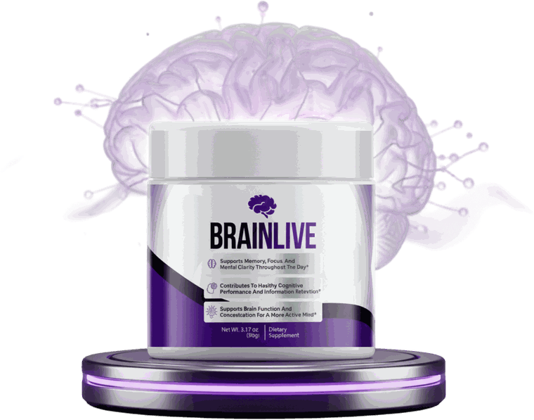 BrainLive prebiotic memory and focus powder